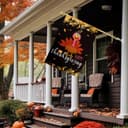 Thumbnail 3 de FUYUCHEN Happy Thanksgiving House Flag 28 x 40 Inch 🏳️🌾