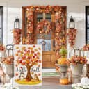 Thumbnail 1 de FUYUCHEN Hello Fall Cat Garden Flag 12x18 in 🎏