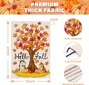 Thumbnail 5 de FUYUCHEN Hello Fall Cat Garden Flag 12x18 in 🎏