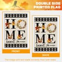 Thumbnail 5 de FUYUCHEN Home Sweet Home Fall Flag 28x40 in. 🏡