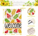 Thumbnail 5 de FUYUCHEN Summer Garden Flag 12x18 Inch popsicles outdoor flag 🏳️