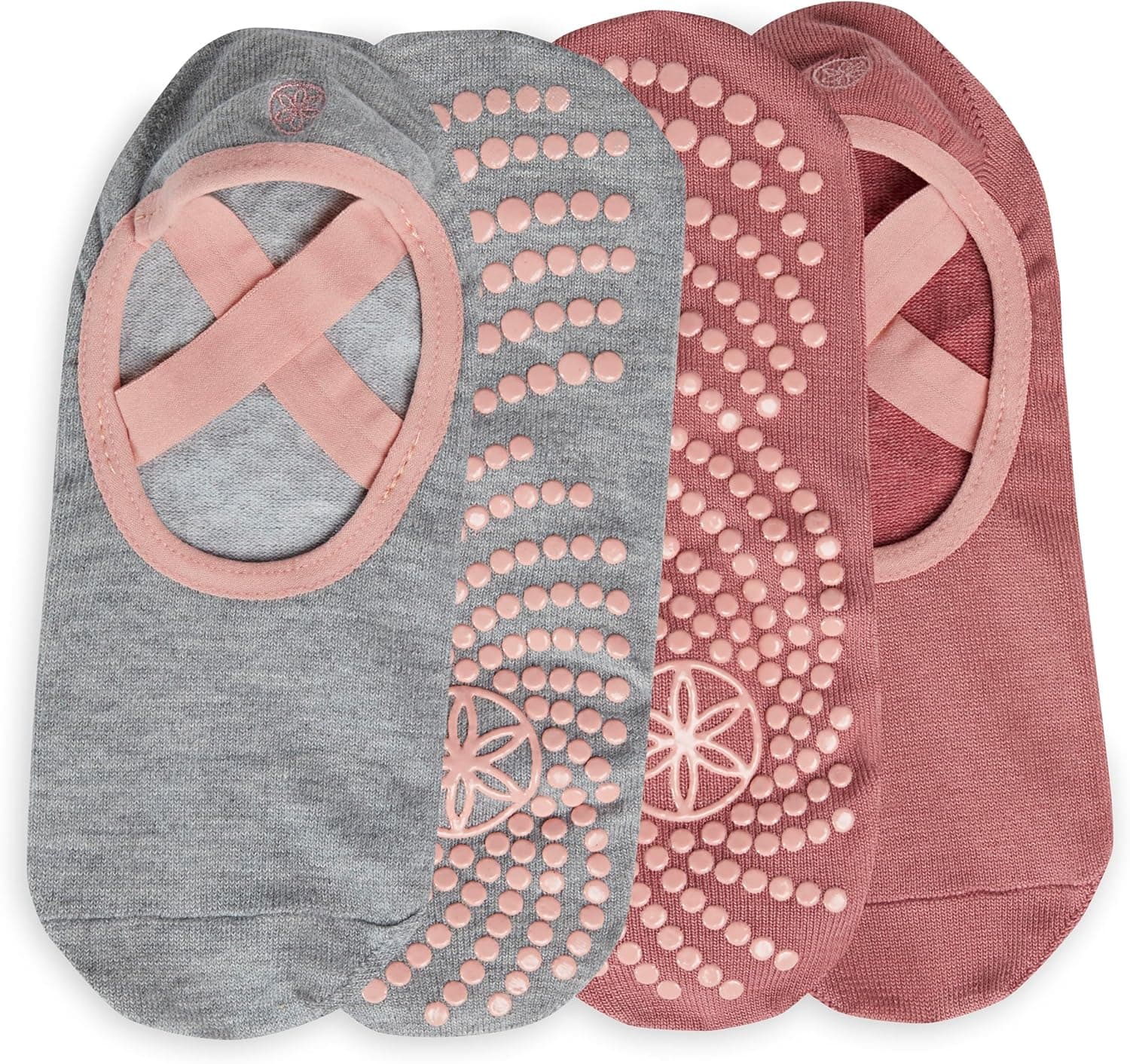 Gaiam Grippy Studio Yoga Socks — Extra Grip 🧦