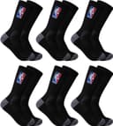 Thumbnail principal de Ultra Game NBA Cushioned Crew Socks 6-Pack 🧦