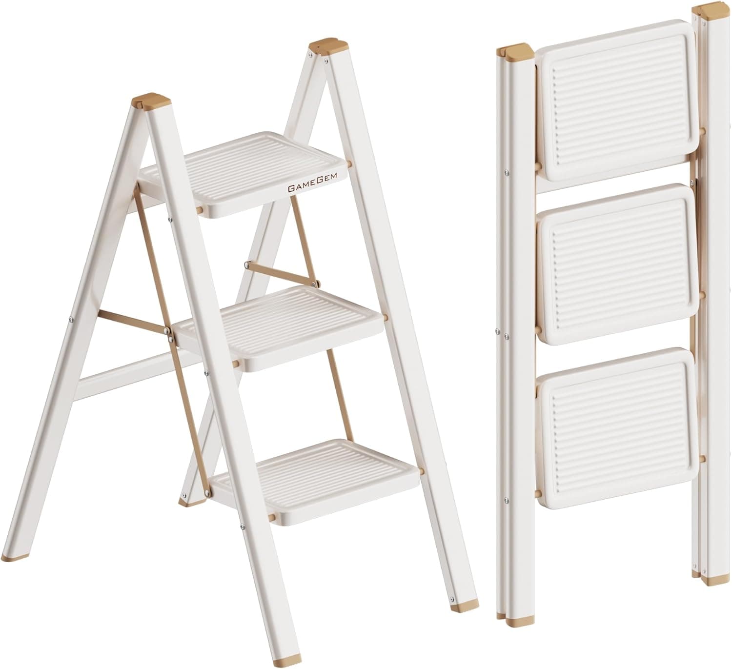 GameGem 3 Step Ladder 300 lbs capacity 🪜