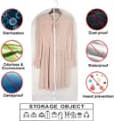 Thumbnail 3 de Garment Bags for Hanging Clothes 24x40 White Breathable Suit Covers 🧳
