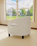 Thumbnail 5 de GarveeHome Accent Chair Boucle Barrel Round Armchair 🪑