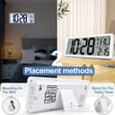 Thumbnail 3 de GEELION Atomic Clock 15" digital wall clock 📺