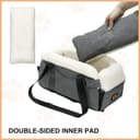 Thumbnail 4 de GeerDuo Center Console Dog Car Seat for Small Dogs 25 lbs 🐶