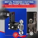 Thumbnail 3 de Geteen GT20052B Adjustable Trailer Ball Mount 10,000 GTW 🚚