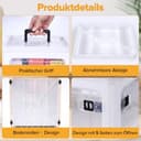 Thumbnail 6 de Gifhomfix 18QT Medicine Storage Box — Large Organizer 🧰