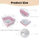 Thumbnail 1 de GIMWA Collapsible Wash Basin 2.4 Gallons 🛁
