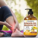Thumbnail 2 de Ginger Oil Massage for Lymphatic Drainage 100ml 🧴