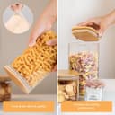 Thumbnail 1 de Glass Storage Jars 50 oz 6-Pack airtight canisters 🍶