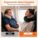Thumbnail 4 de Gliterra Memory Foam Neck Pillow M-L for Travel ✈️