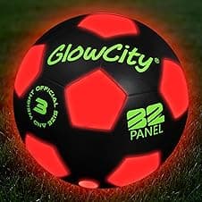 GlowCity Glow in The Dark Soccer Ball ⚽