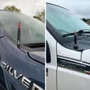 Thumbnail 5 de GMC Sierra Bullet Antenna with American Flag Caps 🚗