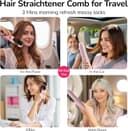 Thumbnail 1 de Go Brush Pro 2026 cordless hair straightener brush 4-temp 🎀