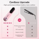 Thumbnail 6 de Go Brush Pro 2026 cordless hair straightener brush 4-temp 🎀