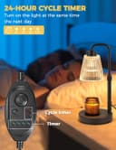 Thumbnail 3 de GODONLIF Candle Warmer Lamp with Timer 🕯️