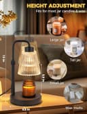 Thumbnail 4 de GODONLIF Candle Warmer Lamp with Timer 🕯️