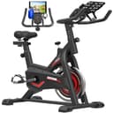 Thumbnail principal de GOFLYSHINE Exercise Bike with LCD Monitor 🚴♀️