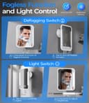 Thumbnail 3 de Gospire Heated Shower Mirror Fogless 5000mAh 🚿