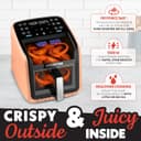 Thumbnail 3 de Gourmia Air Fryer 7 QT with Guided Cooking 🍳
