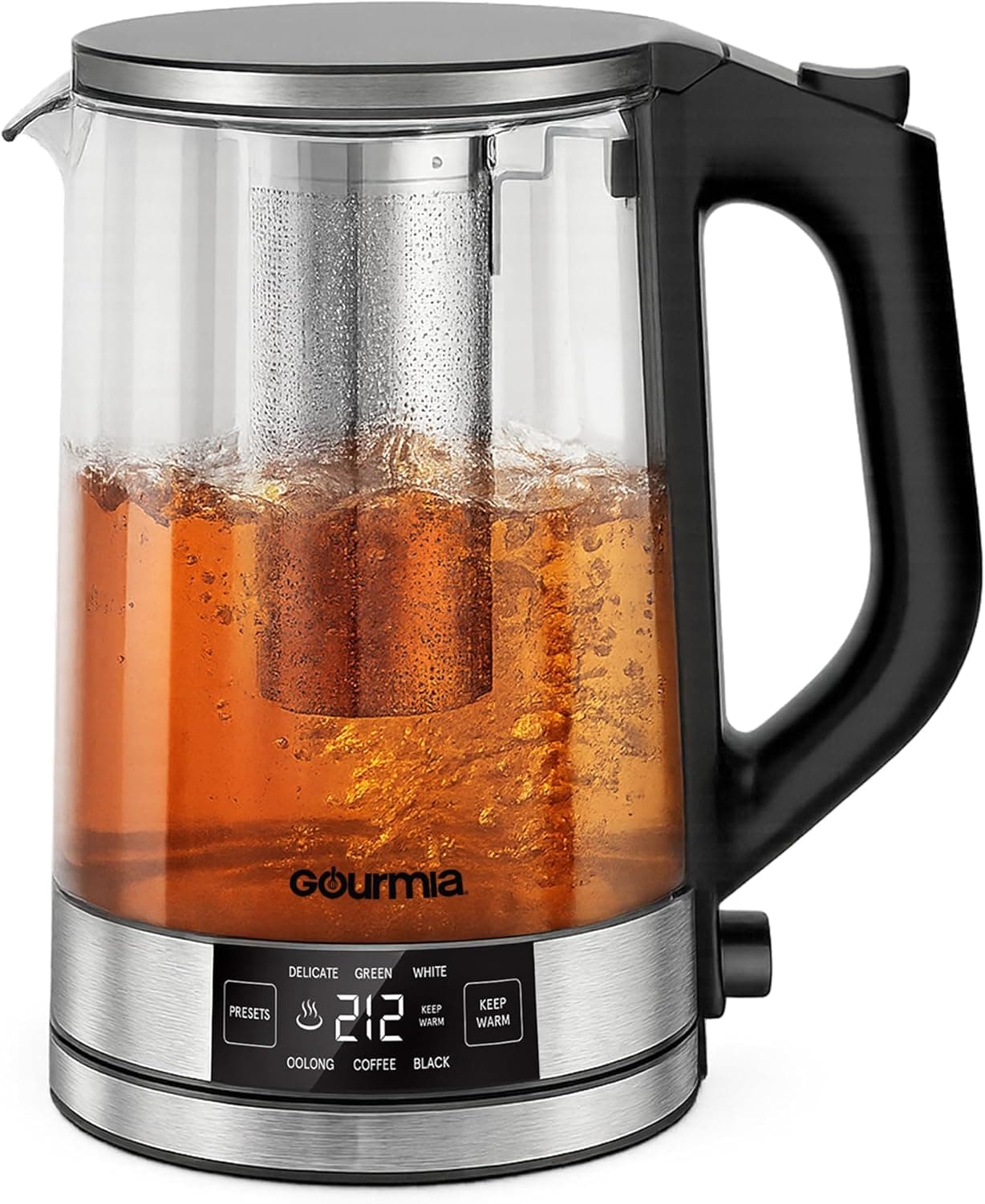 Gourmia Programmable Digital Glass Kettle 1.7L ☕