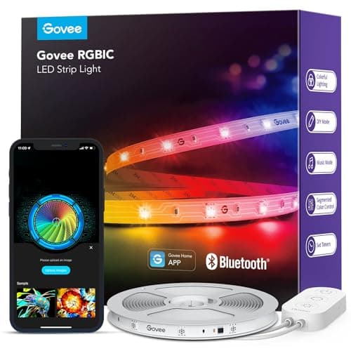 Govee RGB LED Strip, 16.4 ft, Bluetooth 📷