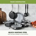 Thumbnail 4 de GreenPan Swift 12-Piece Nonstick Cookware Set 🍳