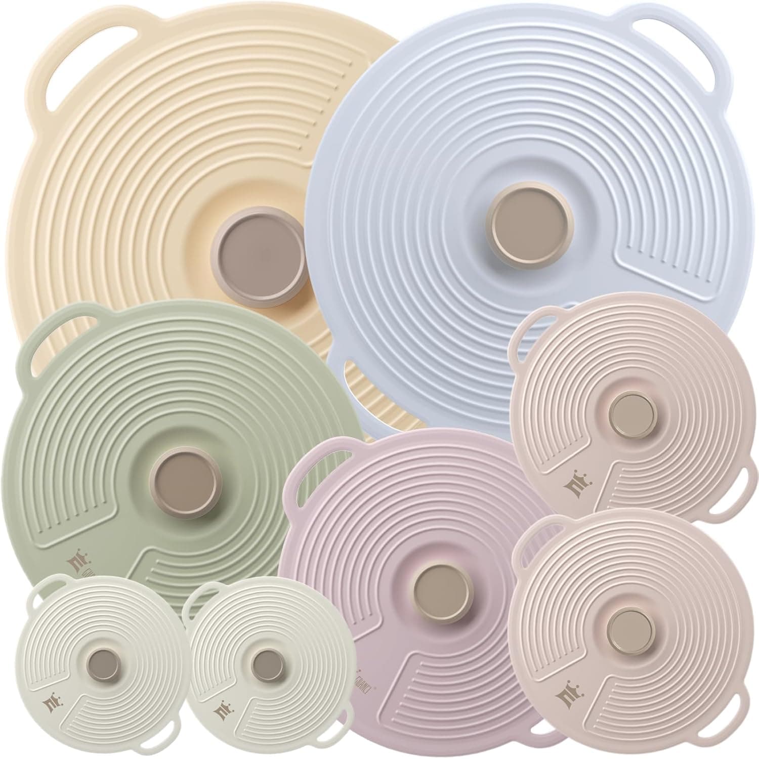 GUANCI Silicone Lids 8-Pack ⚙️