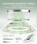 Thumbnail 5 de GVIEWIN iPhone 17 Pro Max clear floral MagSafe case 📱