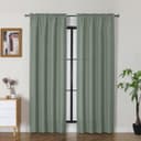 Thumbnail principal de Gwine Sage Green Curtains 72" 2-panel set 🪟