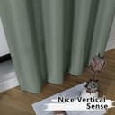 Thumbnail 5 de Gwine Sage Green Curtains 72" 2-panel set 🪟