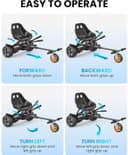 Thumbnail 5 de Gyroor Go Kart Conversion Seat Attachment for 6.5" 📷