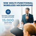 Thumbnail 3 de H9 15W Wireless Bluetooth Microphone for Teaching 🎤