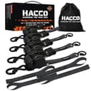 Thumbnail principal de Haccoplanet Retractable Ratchet Straps 10 ft, 1763 lb 🧰