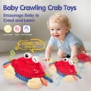 Thumbnail 1 de hahaland Crawling Musical Crab toy for 12-18 months 🧸