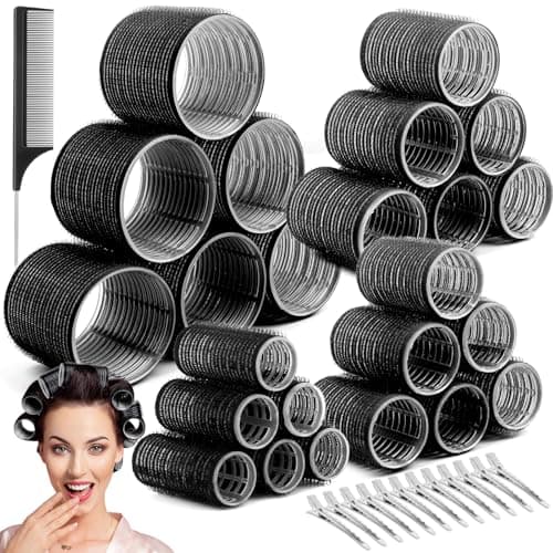 Hair Curler Rollers 24PCS Heatless Set 🎀