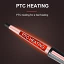 Thumbnail 3 de Hair Curling Wand 0.5–1 Inch Ceramic Curler 🎀