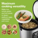 Thumbnail 1 de Hamilton Beach Digital Programmable Rice Cooker & Steamer 8-Cup Cooked 🍚