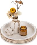 Thumbnail principal de Hanobe Round Wooden Tray for Coffee Table Decor 🟡