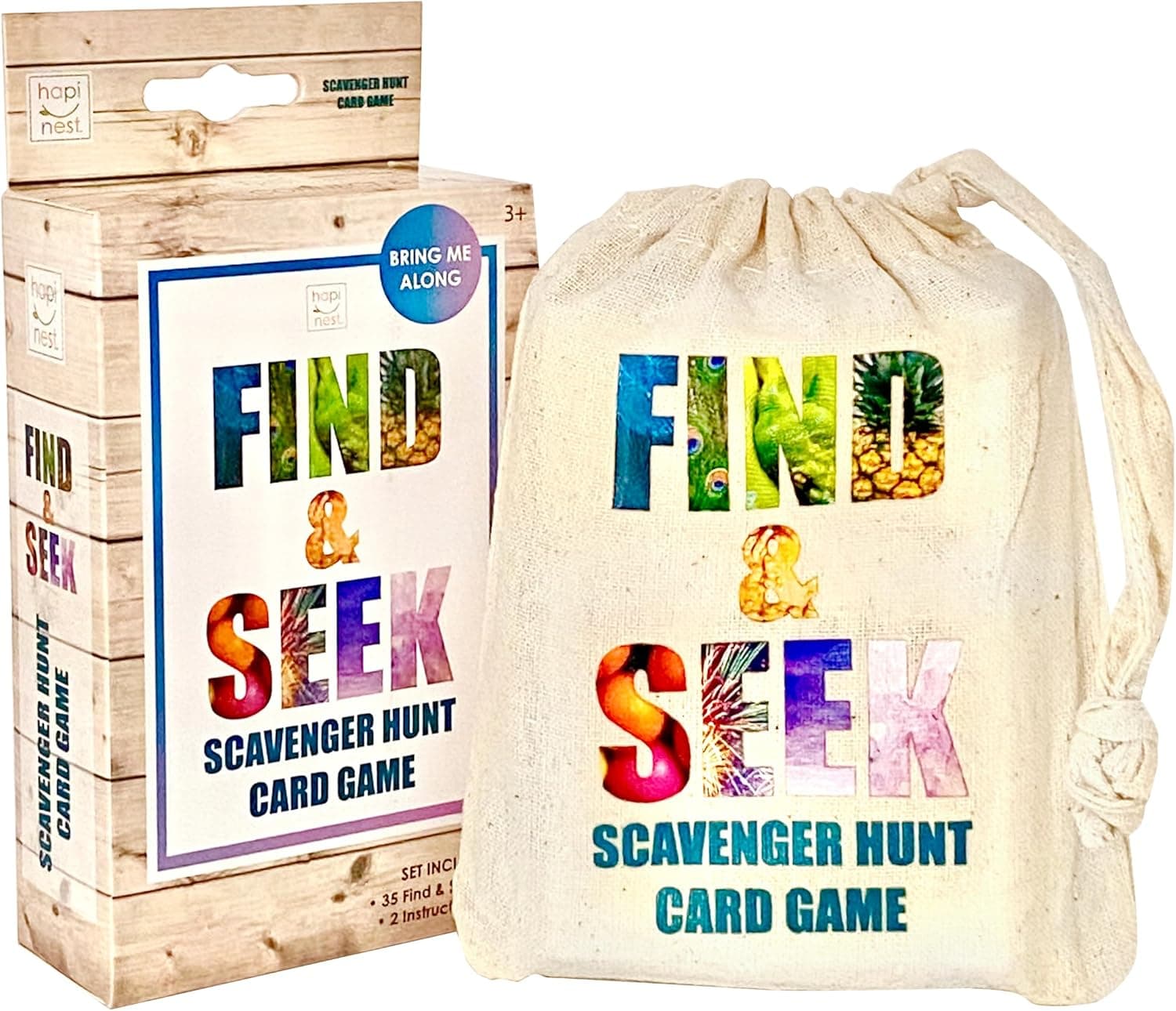 Hapinest Find and Seek Scavenger Hunt Game for Kids 🎲
