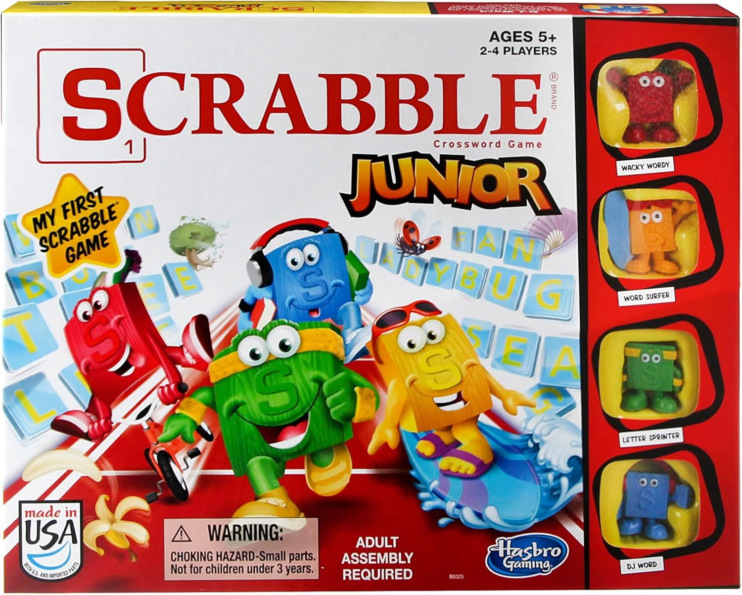 Hasbro Scrabble Junior family word game for ages 5+ 🎲
