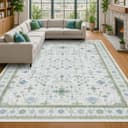 Thumbnail 2 de Hazo Haus 9 x 12 Rug Persian Oriental Design 🧶