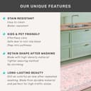 Thumbnail 6 de Hazo Haus 5x7 Rug for Girls' Bedroom pink 🌸 🧸