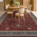 Thumbnail 2 de Hazo Haus Moroccan Rug 10 x 14 in, Dark Red 🧶