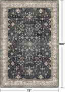 Thumbnail 1 de Hazo Haus 6×9 Rug — Boho Short Pile Dining Area Rug 🧶