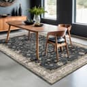 Thumbnail 5 de Hazo Haus 6×9 Rug — Boho Short Pile Dining Area Rug 🧶