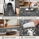 Thumbnail 3 de Hazo Haus Vintage Boho Rug 5 x 7 in 🧶